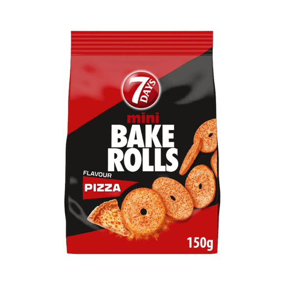 Bake Rolls Mini Pizza (150g) 7 Days - Araxxon
